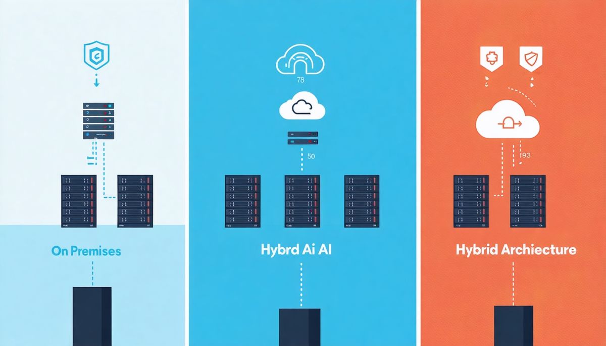 On-Prem vs Bulut: Kurumsal AI Mimarileri Karşılaştırması (Hibrit Yaklaşım Dahil)